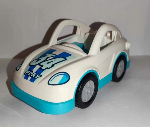 LEGO DUPLO White Motorised Car, set 10948