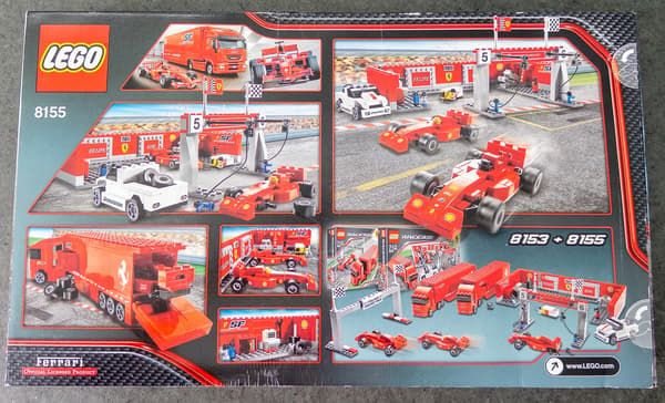 LEGO Racers 8155 – Ferrari Pit Stop