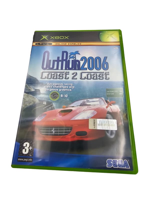 XBOX OUTRUN 2006 COAST 2 COAST MEGA RARE !!!!