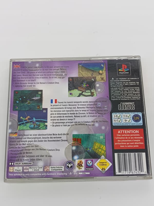 Rascal for PlayStation (PSX) – boxed