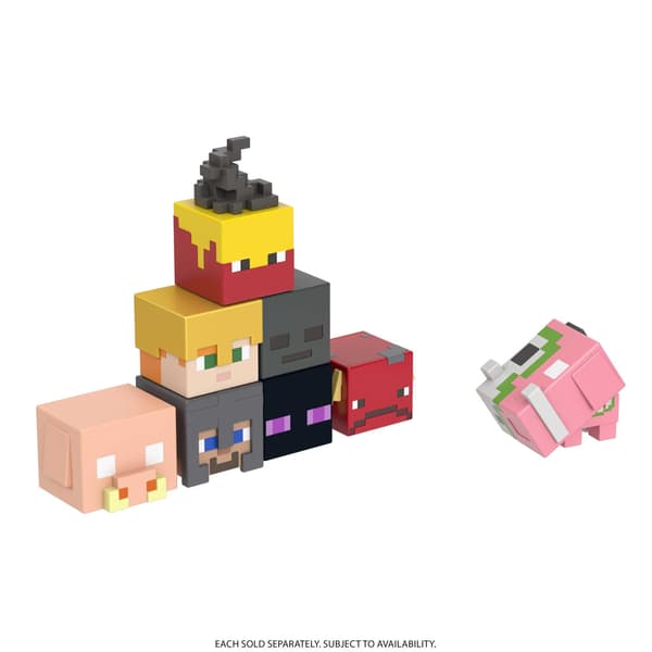 Mattel Minecraft: Minis Mob Heads – Strider (HKR66)