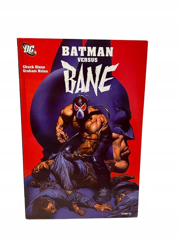 148C DC COMICS BATMAN VERSUS BANE ENGLISH