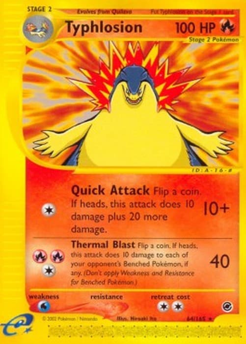 Pokemon TCG Typhlosion