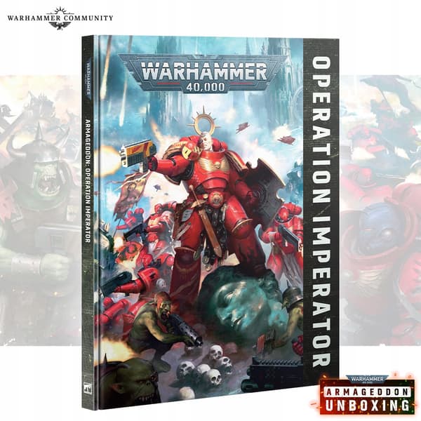 WARHAMMER 40k ARMAGEDDON OPERATION IMPERATOR – ENGELSK – NY