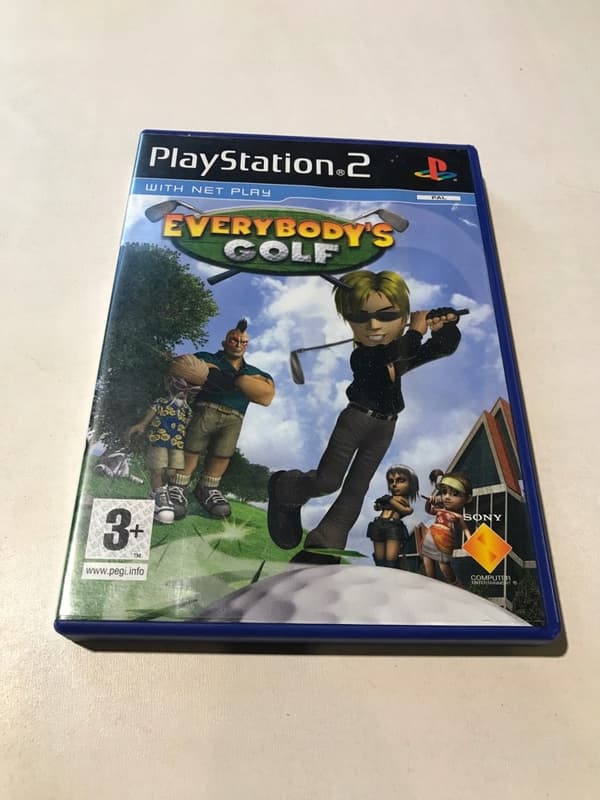 EVERYBODY'S GOLF for PlayStation 2 (PS2) – boxed version