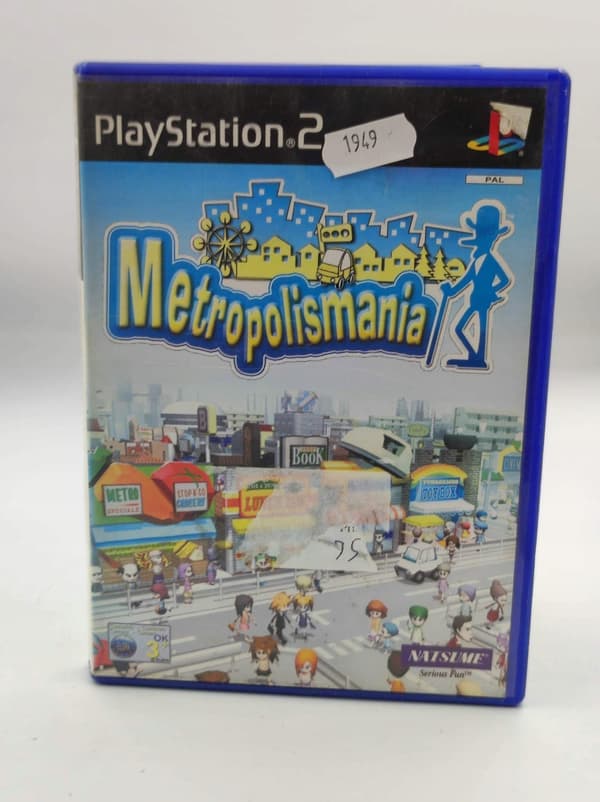 METROPOLISMANIA game for Sony PlayStation 2 (PS2)