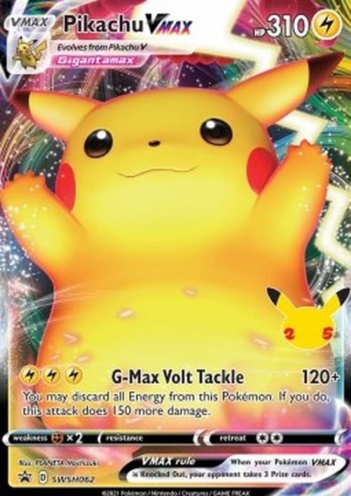 Pokemon Pikachu VMAX