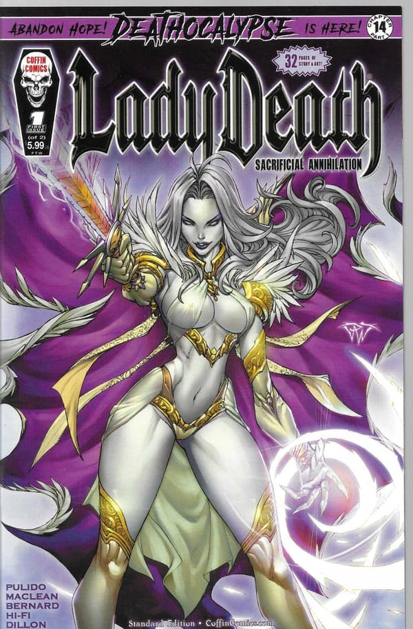Lady Death: Sacrificial Annihilation Comic 1/2022 (English) B