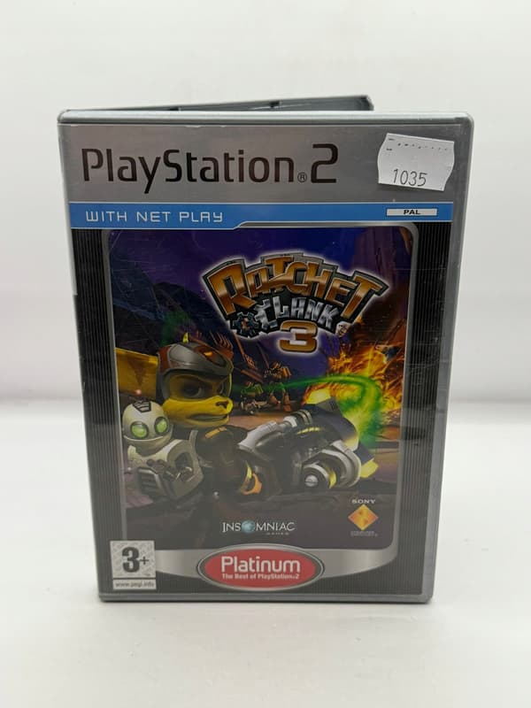 RATCHET & CLANK 3 PS2 PlayStation 2 (PS2) boxed