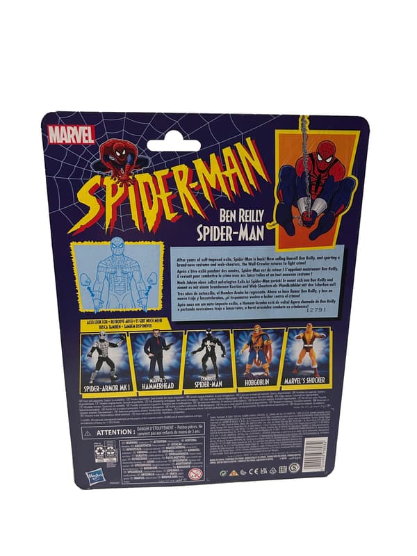 197 HASBRO MARVEL LEGENDS BEN REILLY SPIDER-MAN