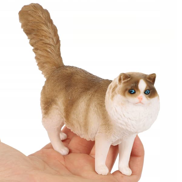 A CHARMING MINI CAT FIGURINE FOR DECORATING YOUR HOME AND CAR
