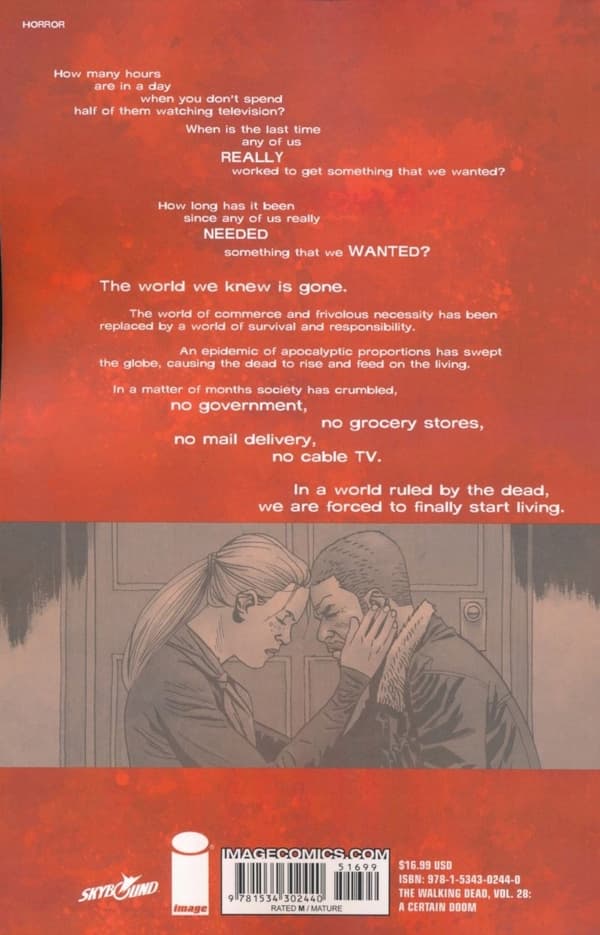 The Walking Dead Volume 28: A Certain Doom