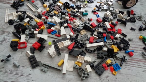 LEGO bricks, 278 grams