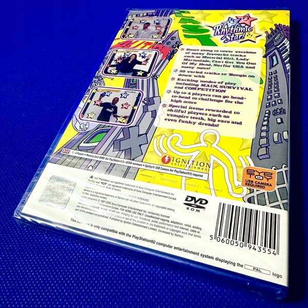 Rhythmic Star! | PS2 | PLAYSTATION 2 | 3xA SET | NEW