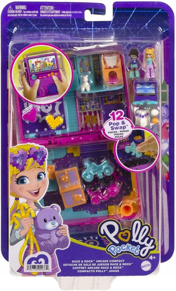 POLLY POCKET Compact Game Set HCG15