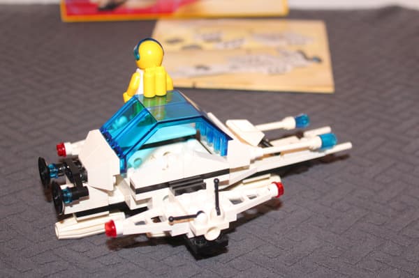 LEGO SPACE CLASSIC 6875 Box, Instructions and Hovercraft Set
