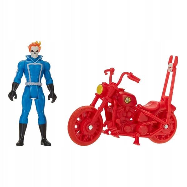 Hasbro Retro Marvel Legends Ghost Rider figurine, 10 cm