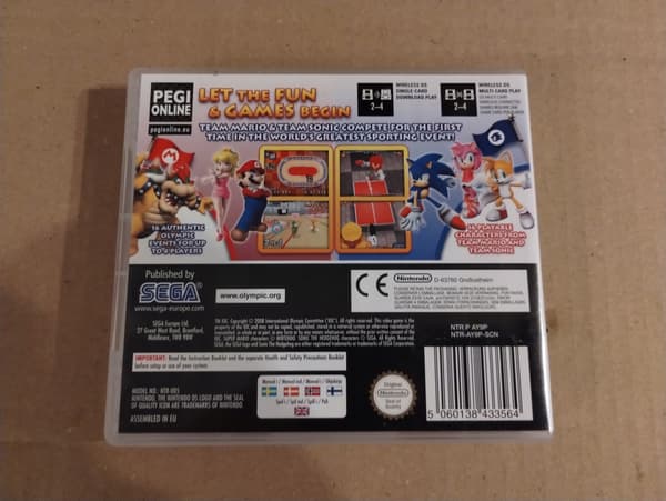 Mario & Sonic at the Olympic Games for Nintendo DS