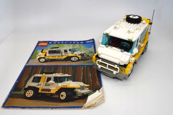 LEGO 5550 Custom Rally Van [Model Team] with instructions | camper van