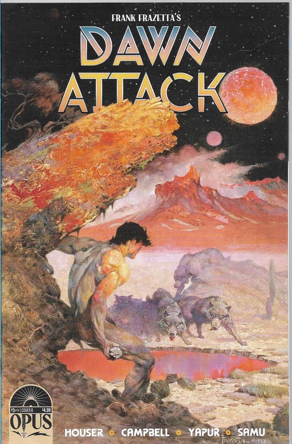 Frank Frazetta’s Down Attack Comic 1–4/2023 (in English)