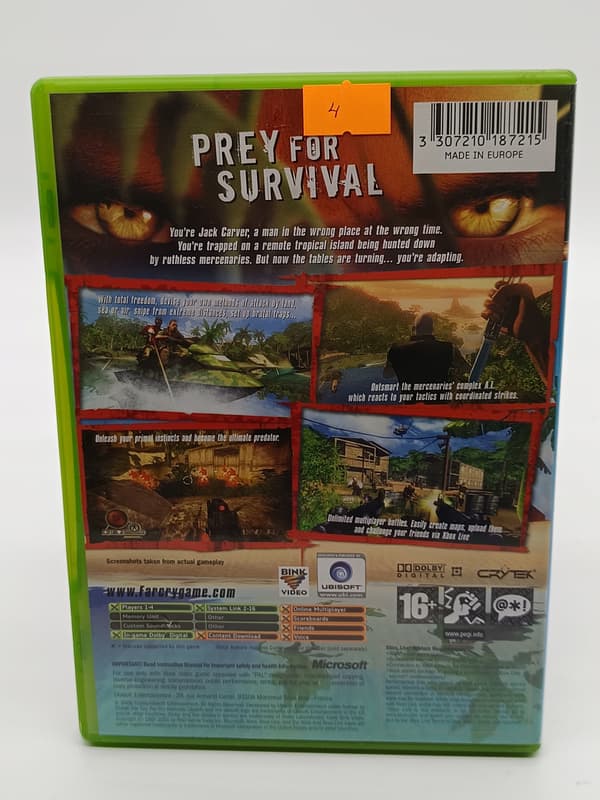 Far Cry Instincts Xbox CLASSIC (boxed)