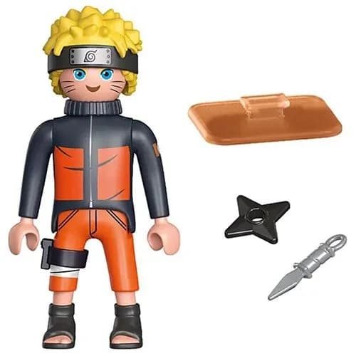Playmobil 71096 Naruto figurine set with accessories, 7 pieces