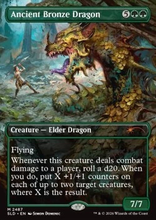 Magic: The Gathering Ancient Bronze Dragon