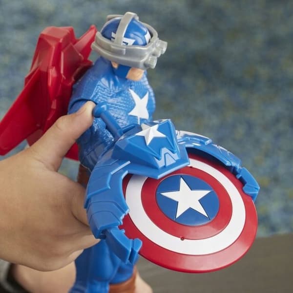 HASBRO CAPTAIN AMERICA BLAST GEAR LAUNCHER E7374