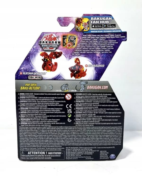 BAKUGAN EVOLUTIONS DRAGONOID BRAWLER PACK FIGURINE