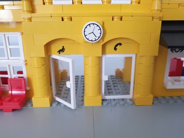 Lego Train 4554 Metro Station