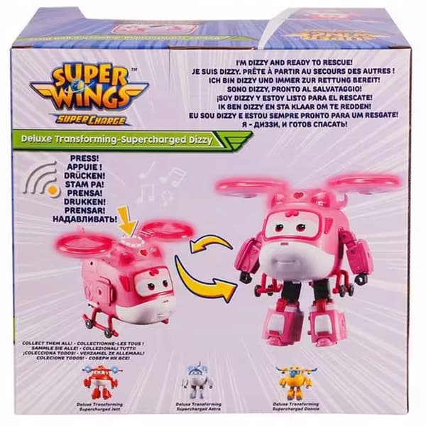 FRUNIA SUPER WINGS DIZZY FIGURINE – LIGHTS + SOUNDS