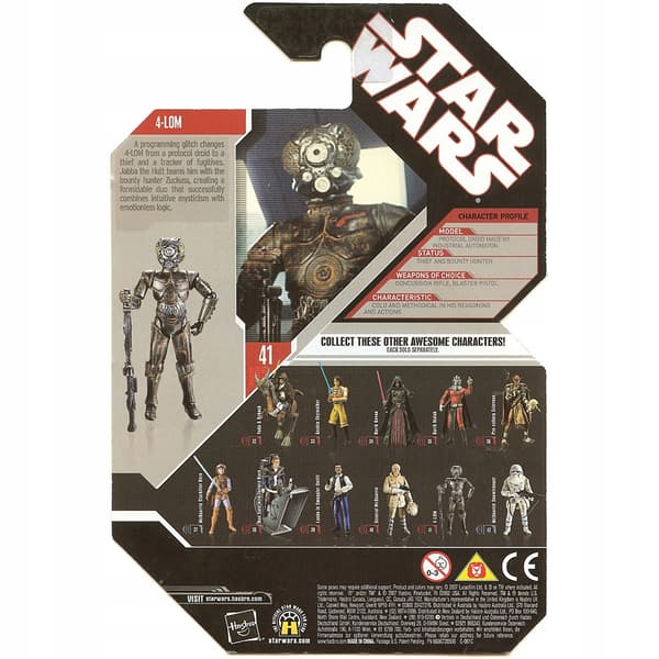 4-LOM (Bounty Hunter) figure from the 30th Anniversary range (Star Wars)