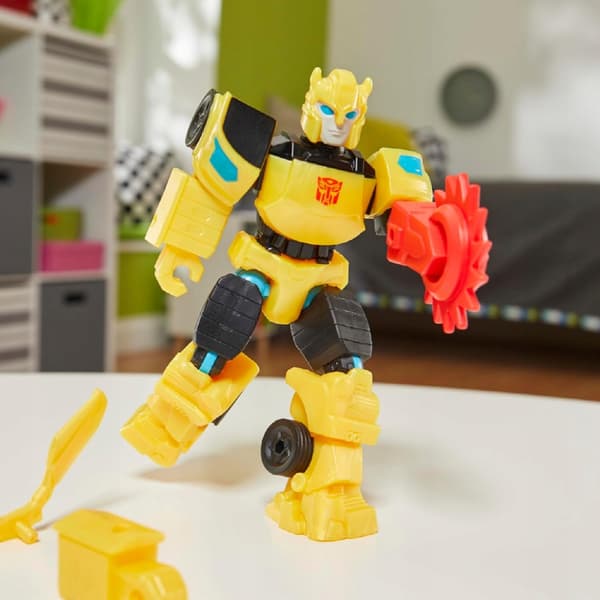 TRANSFORMERS MIXMASHERS AUTOBOT AUTO ROBOT BUMBLEBEE FIGURINE 12CM ACCESSORIES