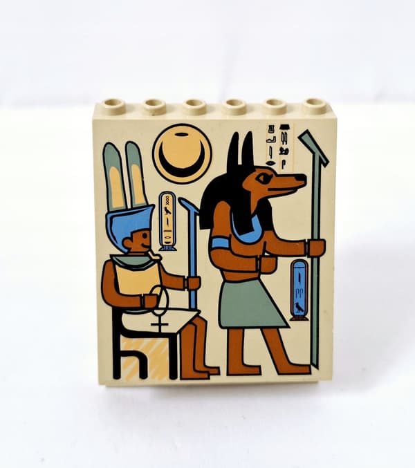Lego 30156px3 panel 4x6x6 Hieroglyphs Adventurers