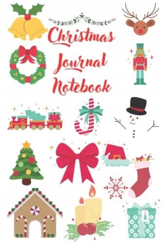 Marry Christmas Notebook: Glossy, 100 pages, blank notebook, a great gift for