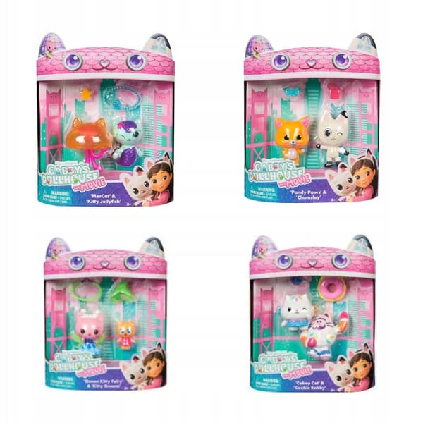 Gabi’s Cat House Film Figures – Two-Pack Mixed Set