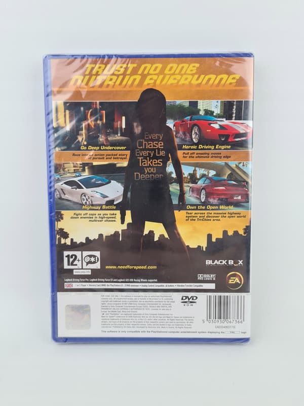 NEW NEED FOR SPEED UNDERCOVER NFS PS2 PAL BRITISH FIRST EDITION ENG