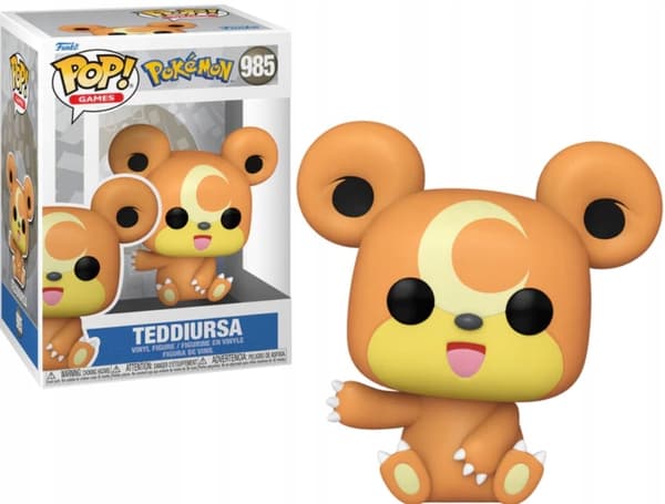 Funko POP! POKEMON Games 985 Teddiursa Figure