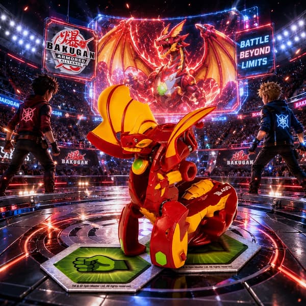 Bakugan Dragonoid Action Figure – Transformable, Armoured Alliance Series