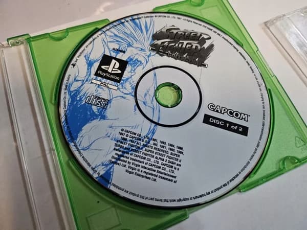 PS1 PSX STREET FIGHTER COLLECTION