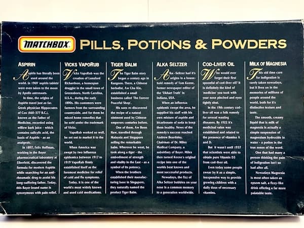 MATCHBOX – PILLS, POTIONS & POWDERS (B0)