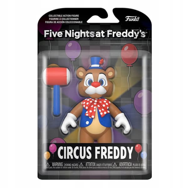 Five Nights at Freddy's Circus Freddy figurine
