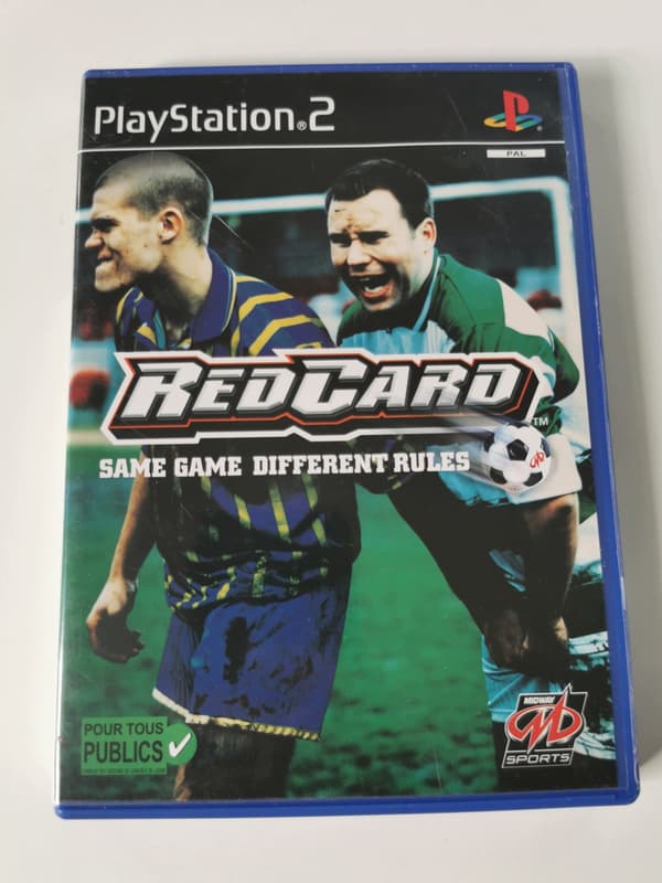 RedCard: Same Game, Different Rules – PS2, PlayStation 2, PAL, Midway, 2002