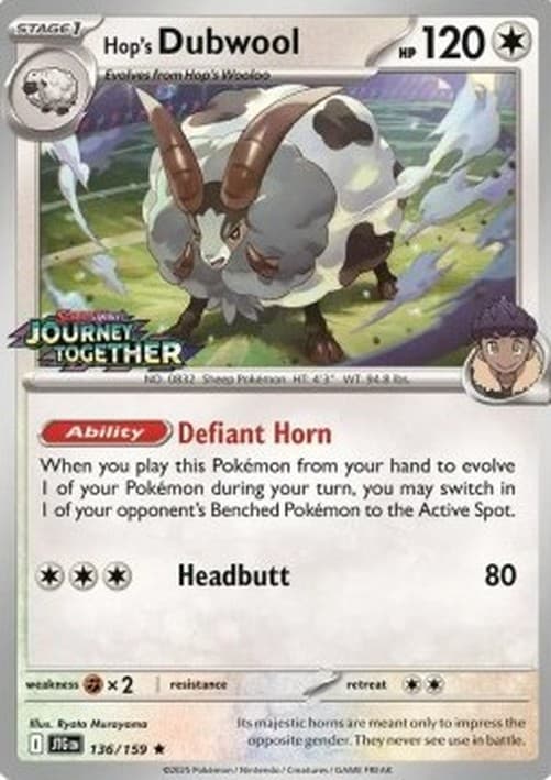 Pokemon Hop's Dubwool