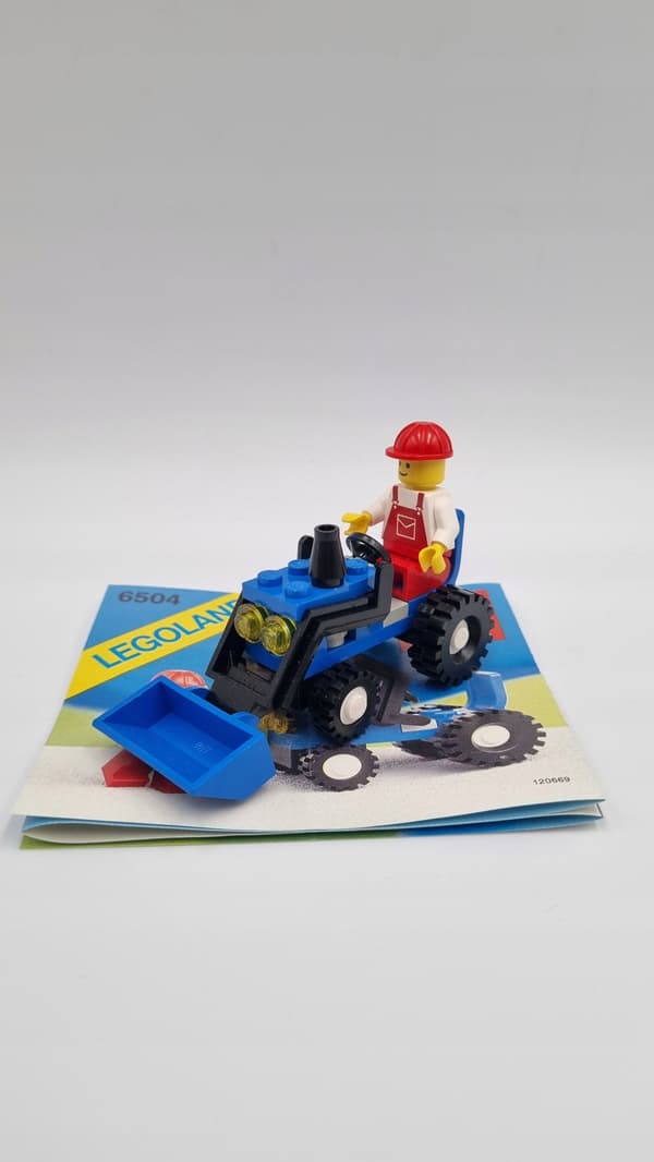LEGO 6504 Legoland Town Tractor