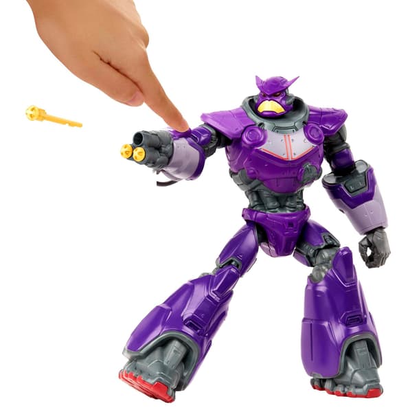 Mattel Lightyear Blaster Attack Zurg Interactive Figure, 35 cm