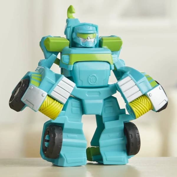 ROBOT Transformers CAR AND TRAILER Hoist Rescue Bots Command Centre