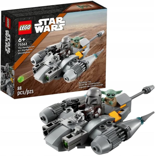 LEGO STAR WARS SET - 75363 - MANDALORIAN’S N-1 FIGHTER (MICROSCALE)