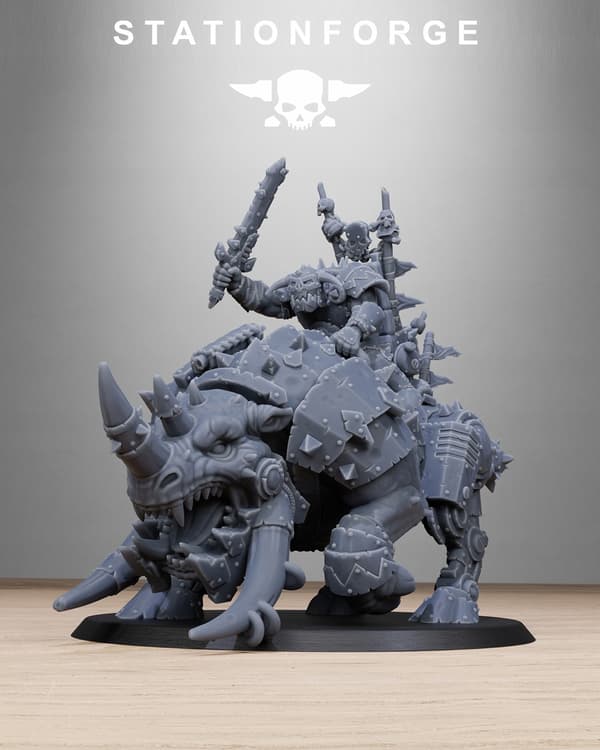 Orc Beast Rider Warlord