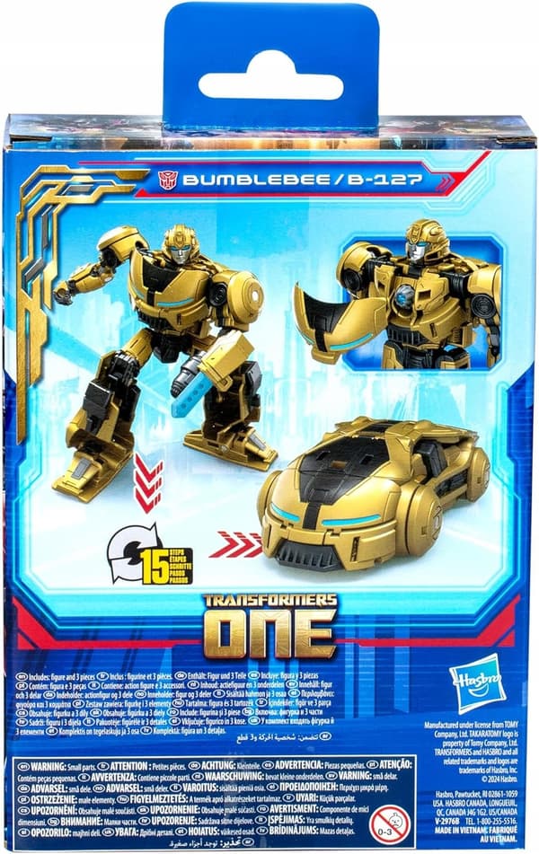Hasbro Transformers One Bumblebee (B-127) figurine, 12.5 cm